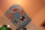 фотопечать на натяжном потолке в детской комнате